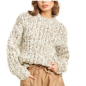 Chunky wool/cashmere Theory sweater